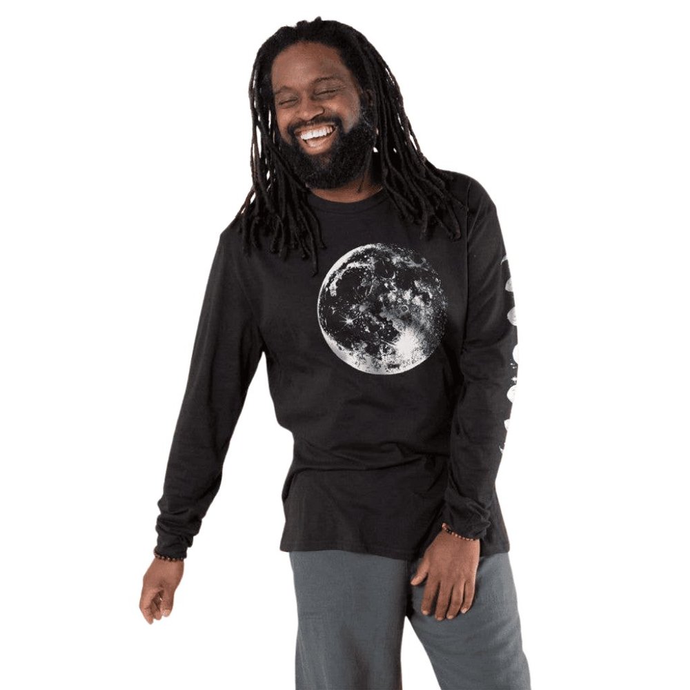 "Magical Moon Phase" Organic Cotton Tee: Comfort and Style